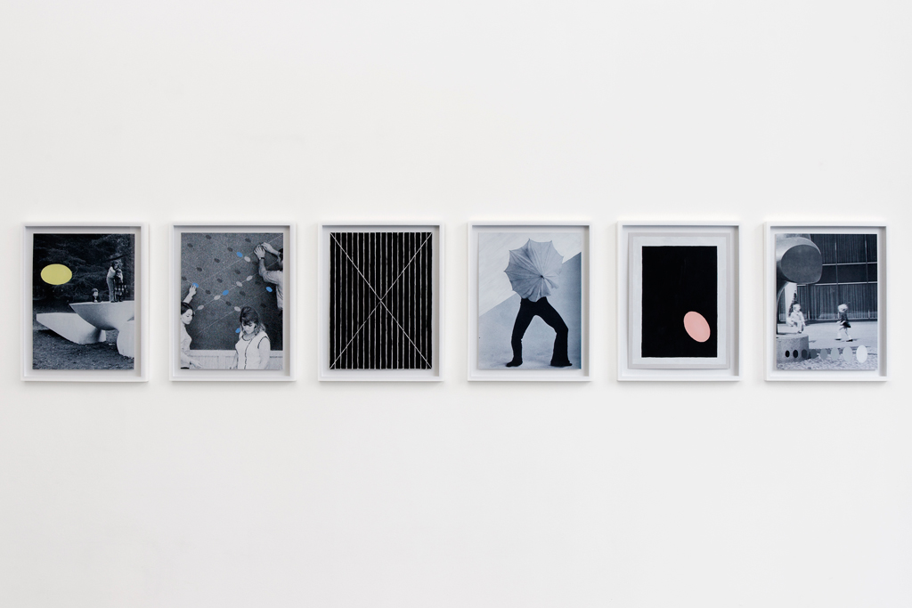 , 2011, Gouache, pencil, EPSON print on paper, 6 panels, each 30,4 x 22,7 cm, , unique artwork, photo: Aurlien Mole