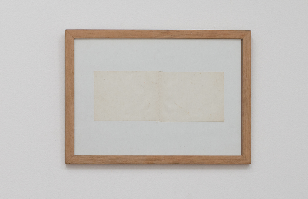 , 2001, Paper in an artist's frame, 23.6 x 32.8 cm, , unique artwork, photo: Pat Kilgore